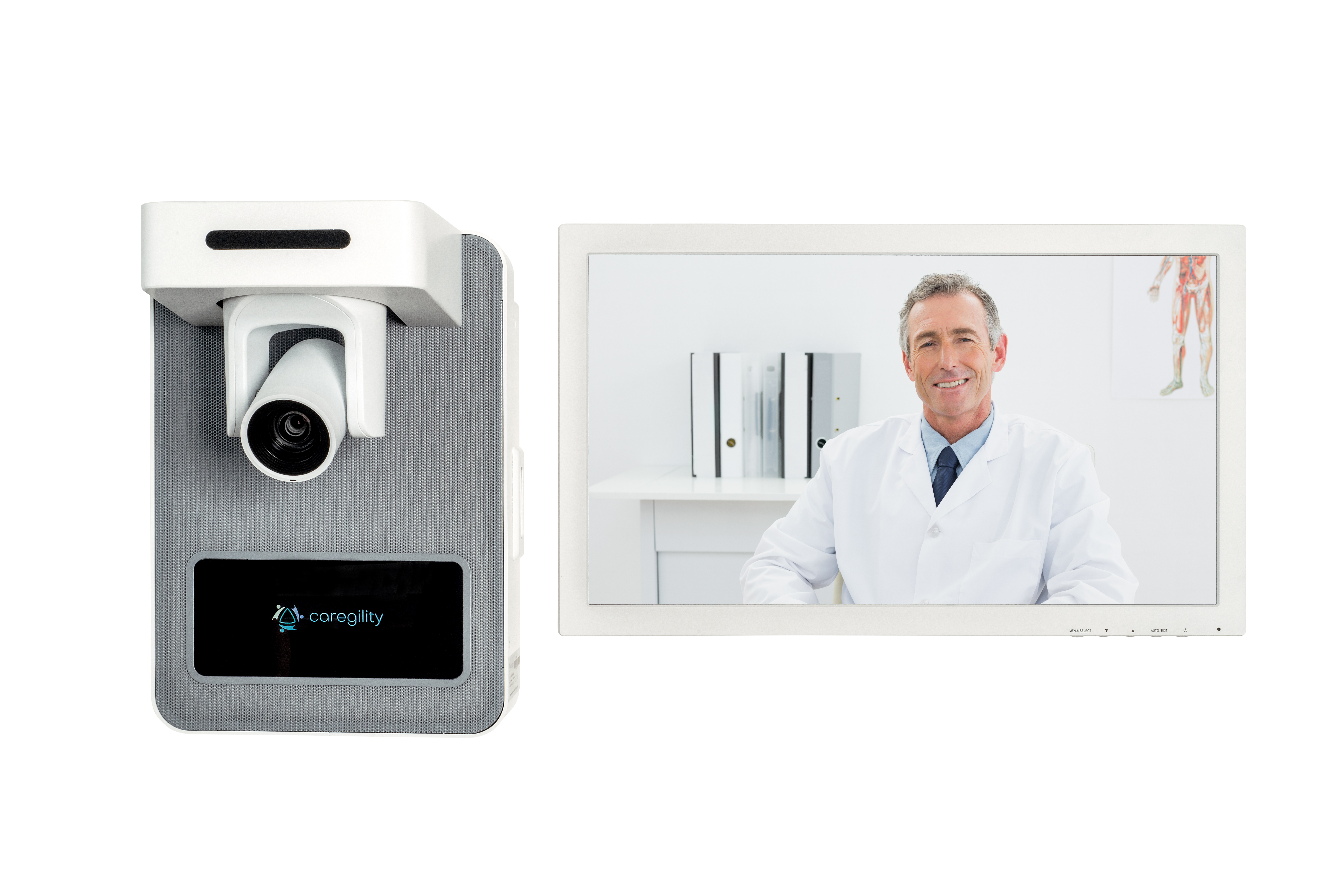 Caregility APS260W Mounted Telehealth System with HD Camera