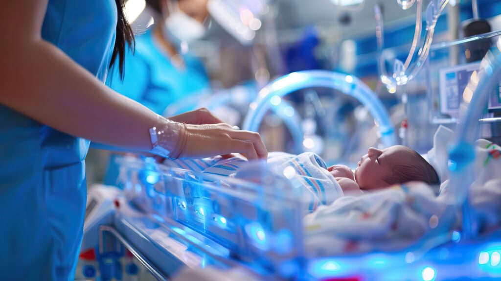 Infant in NICU