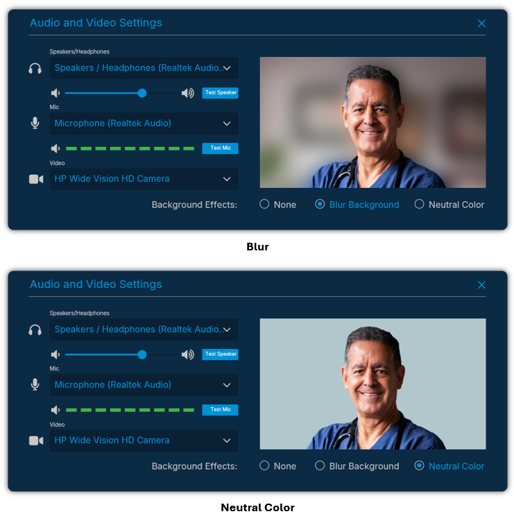 Caregility Cloud - Background Features for Virtual Care