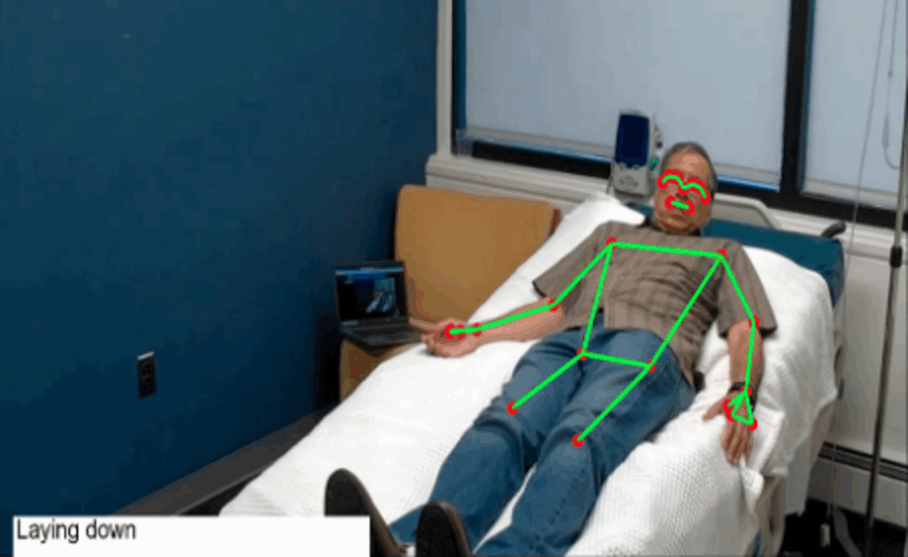 Caregility Computer Vision - Laying Down