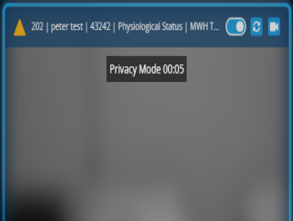 Caregility Privacy Mode